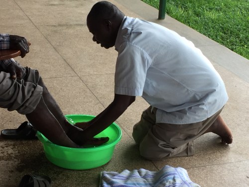footwashing